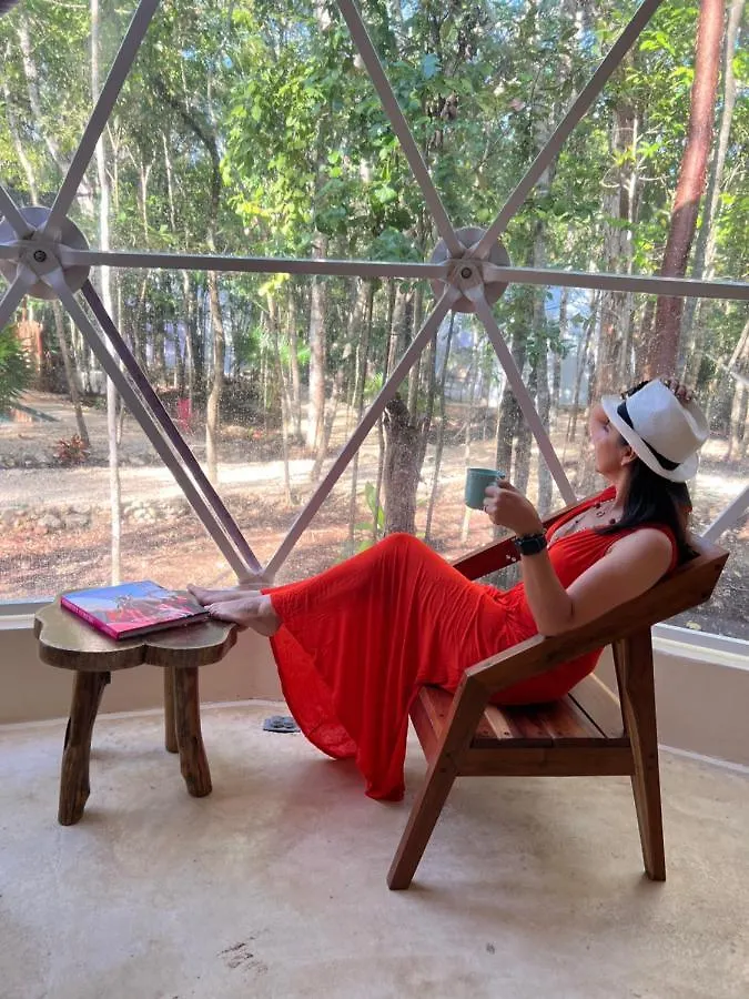 Glamping Mayan Glam Tulum Pueblo Luxe tent