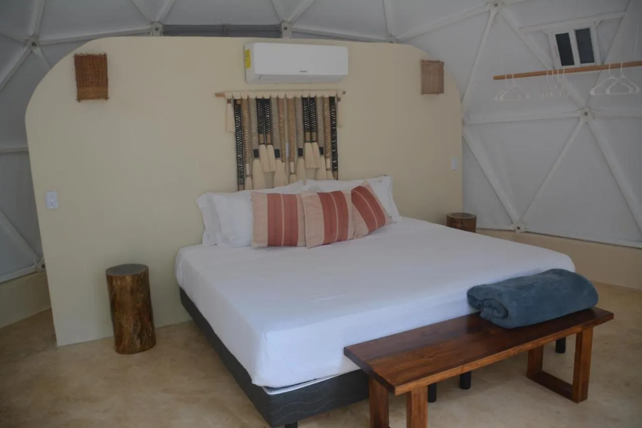 Glamping Mayan Glam Tulum Pueblo Luxe tent